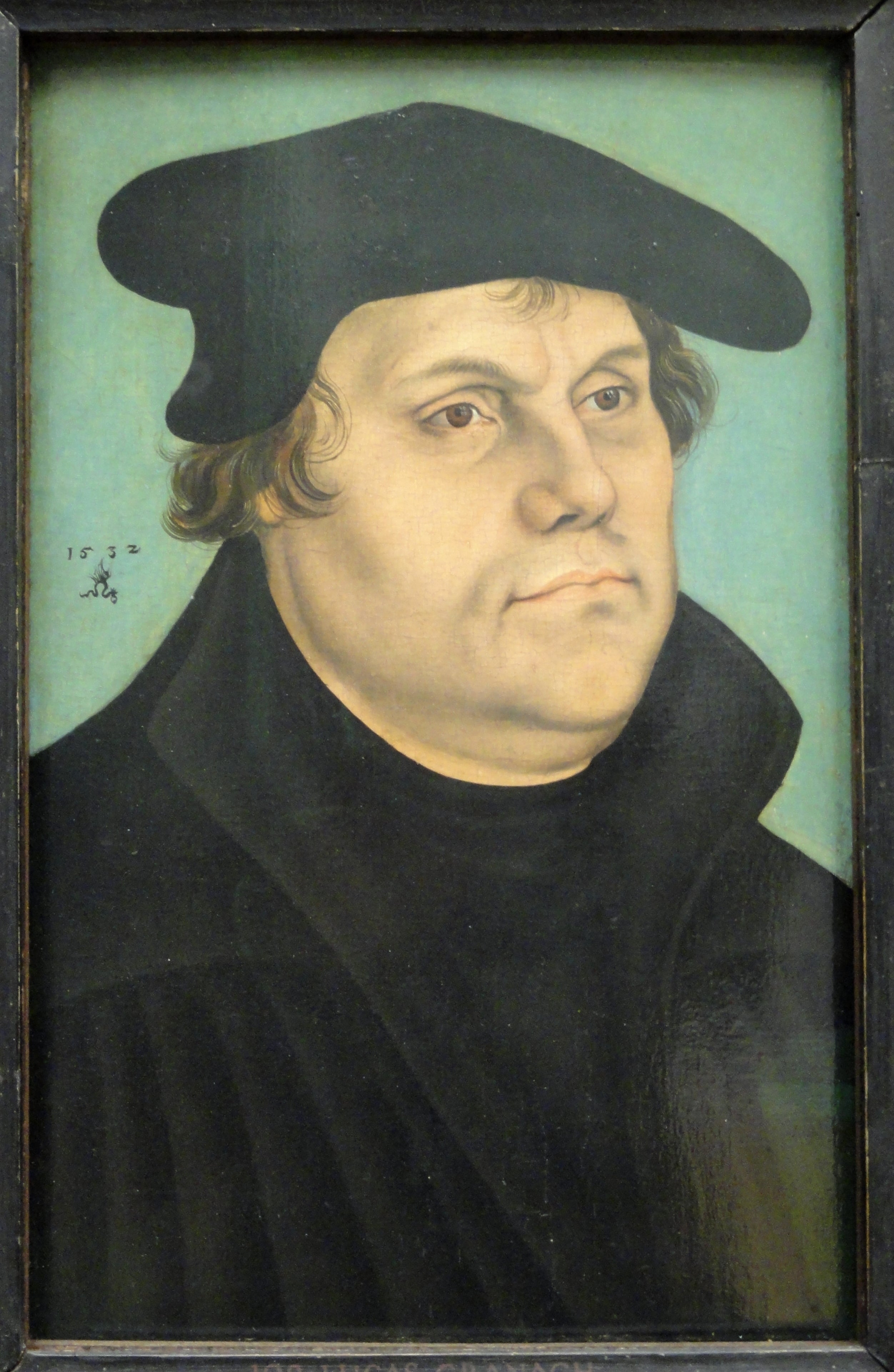 Portrait de Martin Luther - Lucas Cranach the Elder
