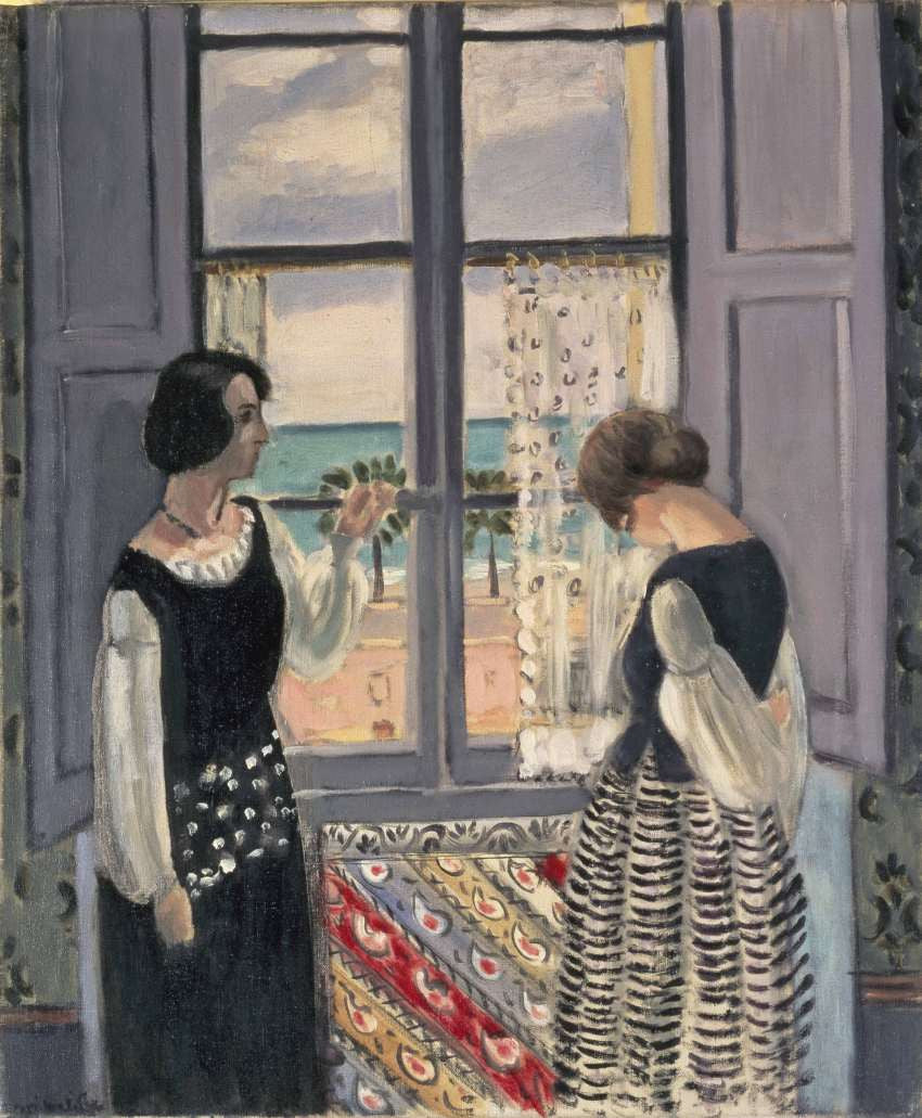 Reproduction du tableau « L'Attente - Henri Matisse » par Alpha Reproduction en peinture à l’huile