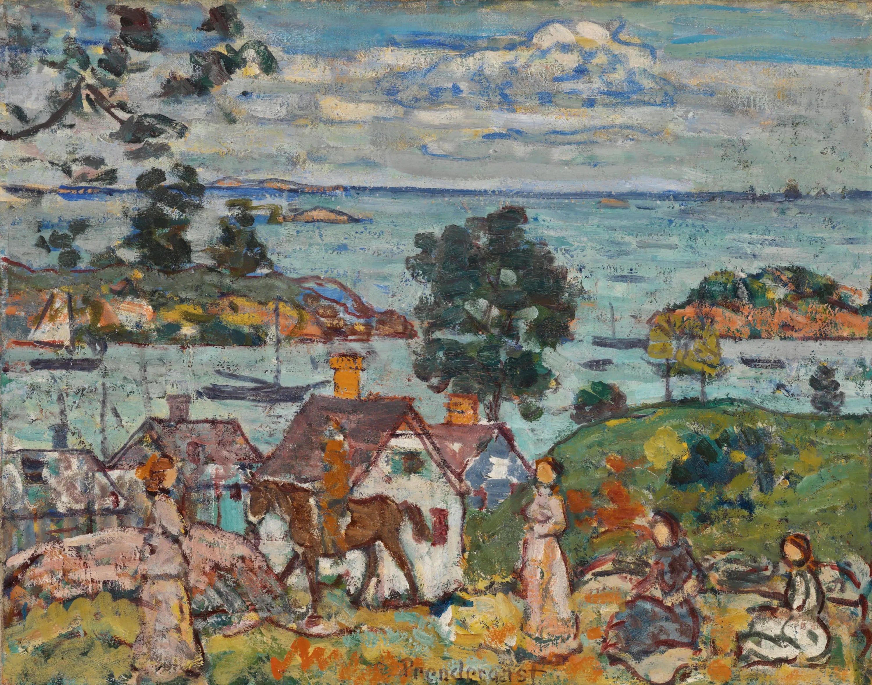 Port de Gloucester - Maurice Prendergast - Alpha Reproduction