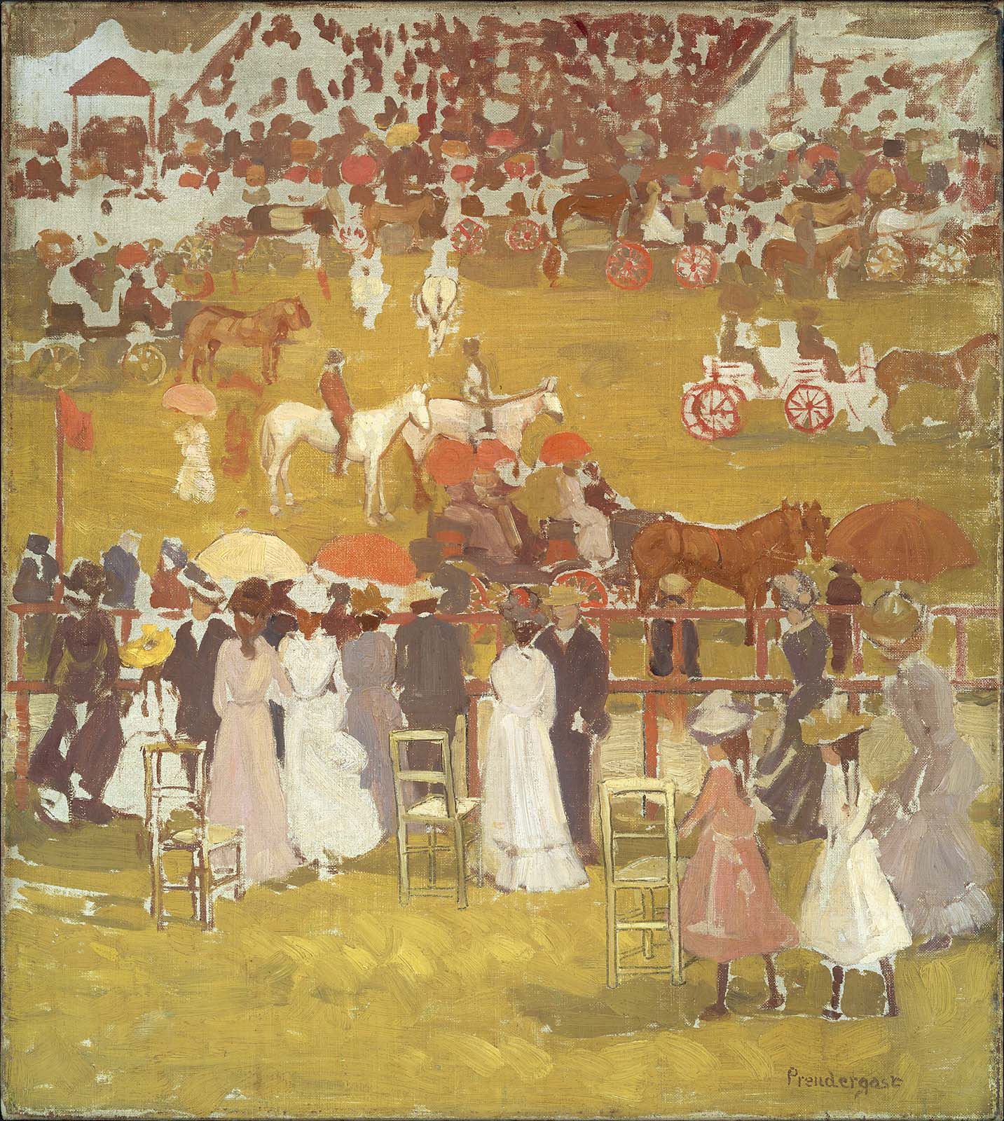 Piste de course - Maurice Prendergast - Alpha Reproduction