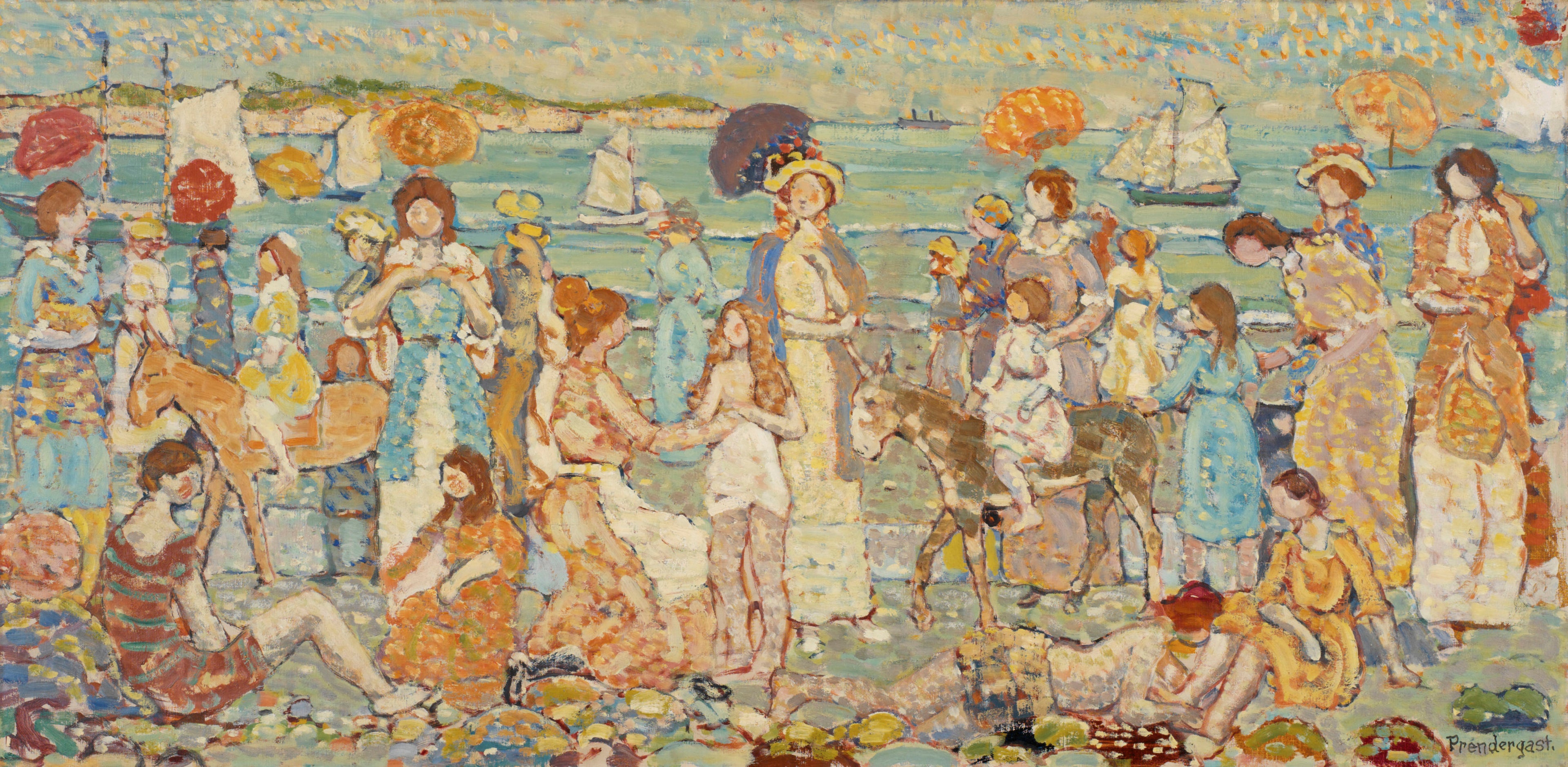 La Plage « N° 3 » - Maurice Prendergast - Alpha Reproduction