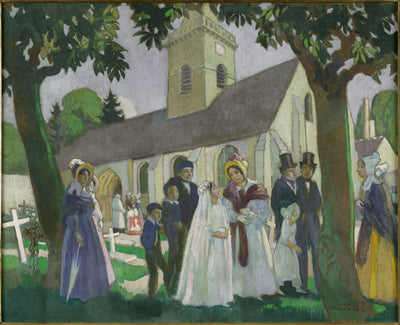 Première communion de Léopoldine à Fourqueux - Maurice Denis - Alpha Reproduction