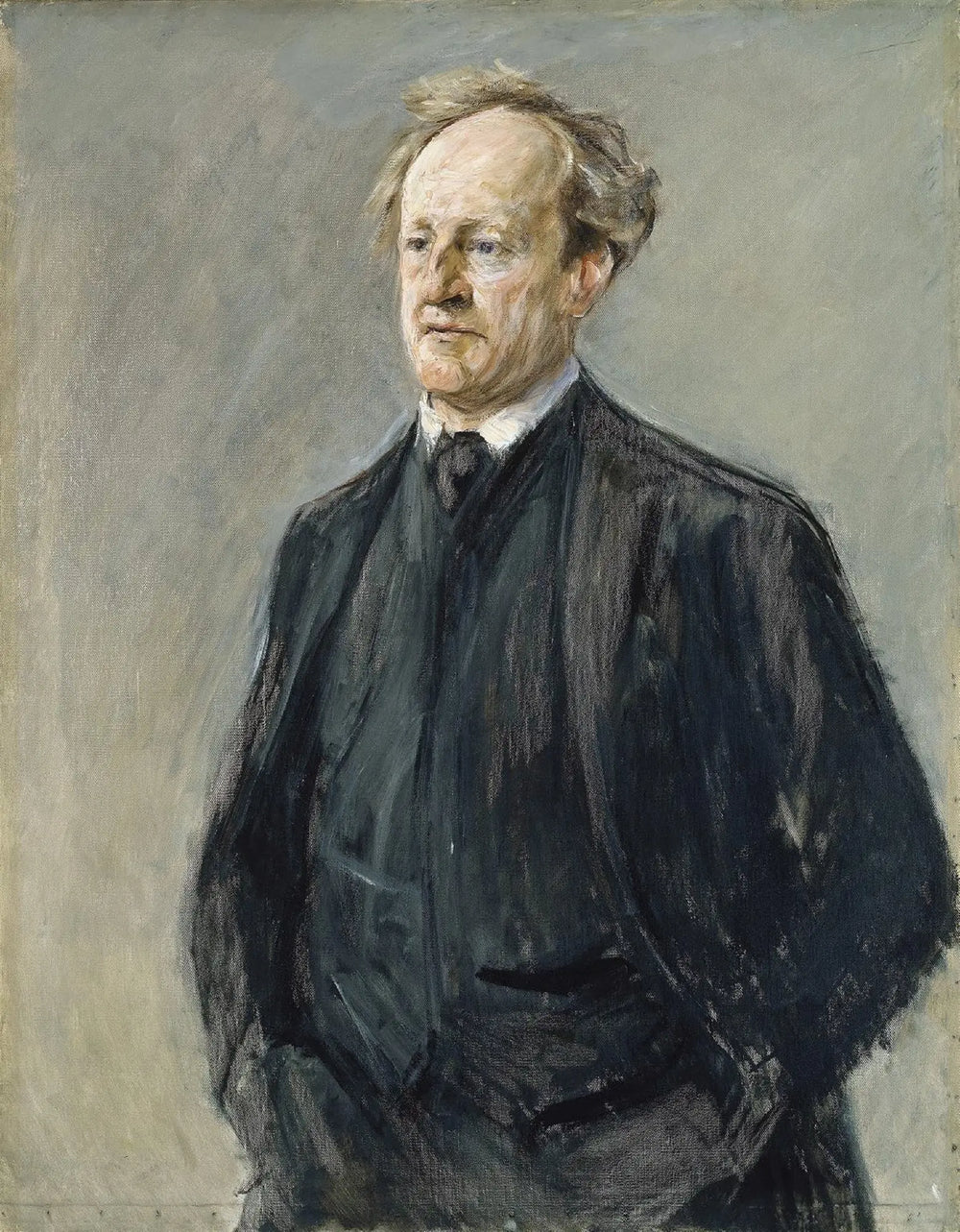 Gerhart Hauptmann - Max Liebermann - Alpha Reproduction