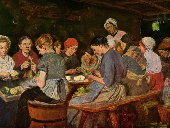 Les Fabricantes de conserves - Max Liebermann