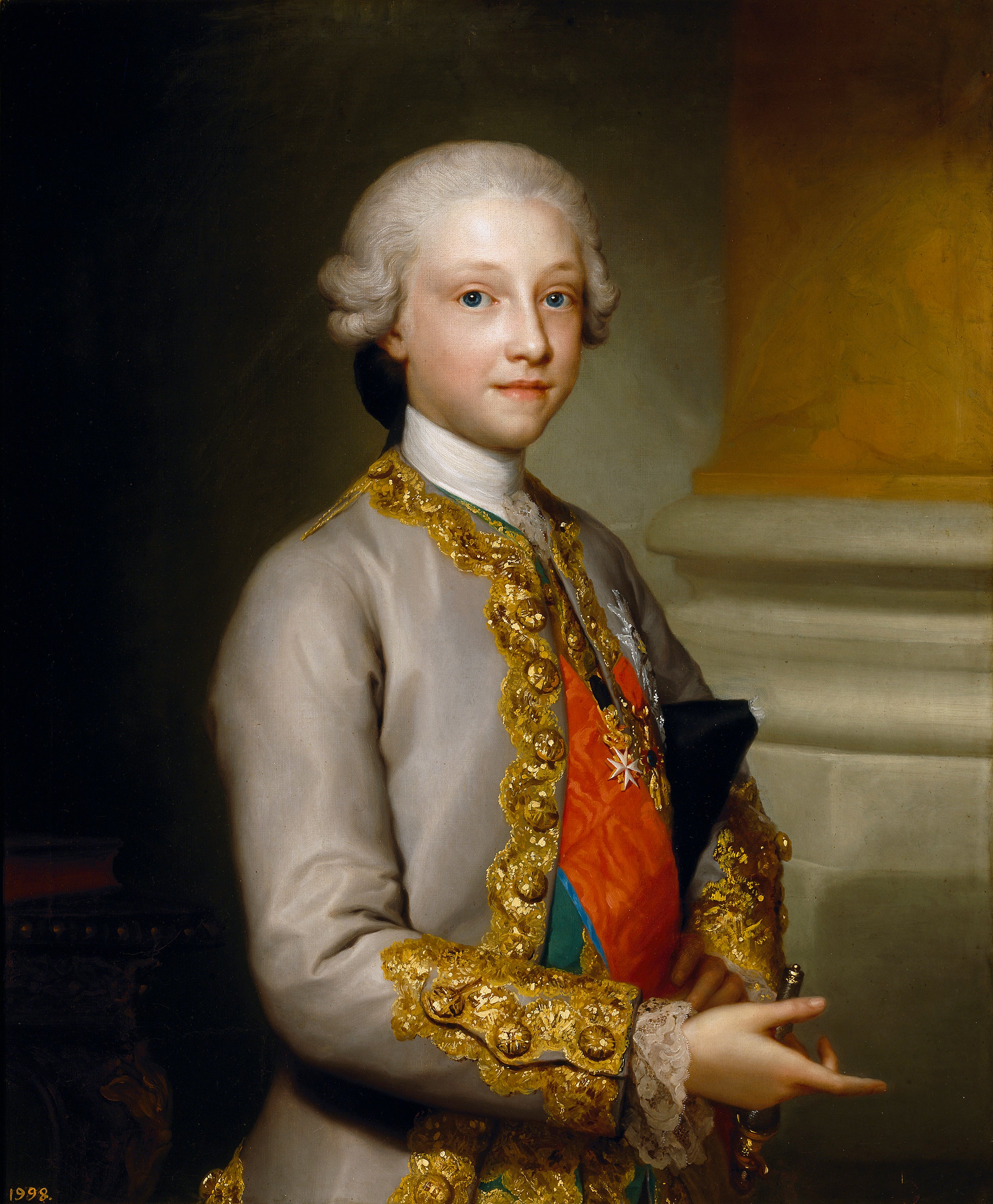 Gabriel Antoine de Bourbon enfant d’Espagne - Anton Raphael Mengs - Alpha Reproduction