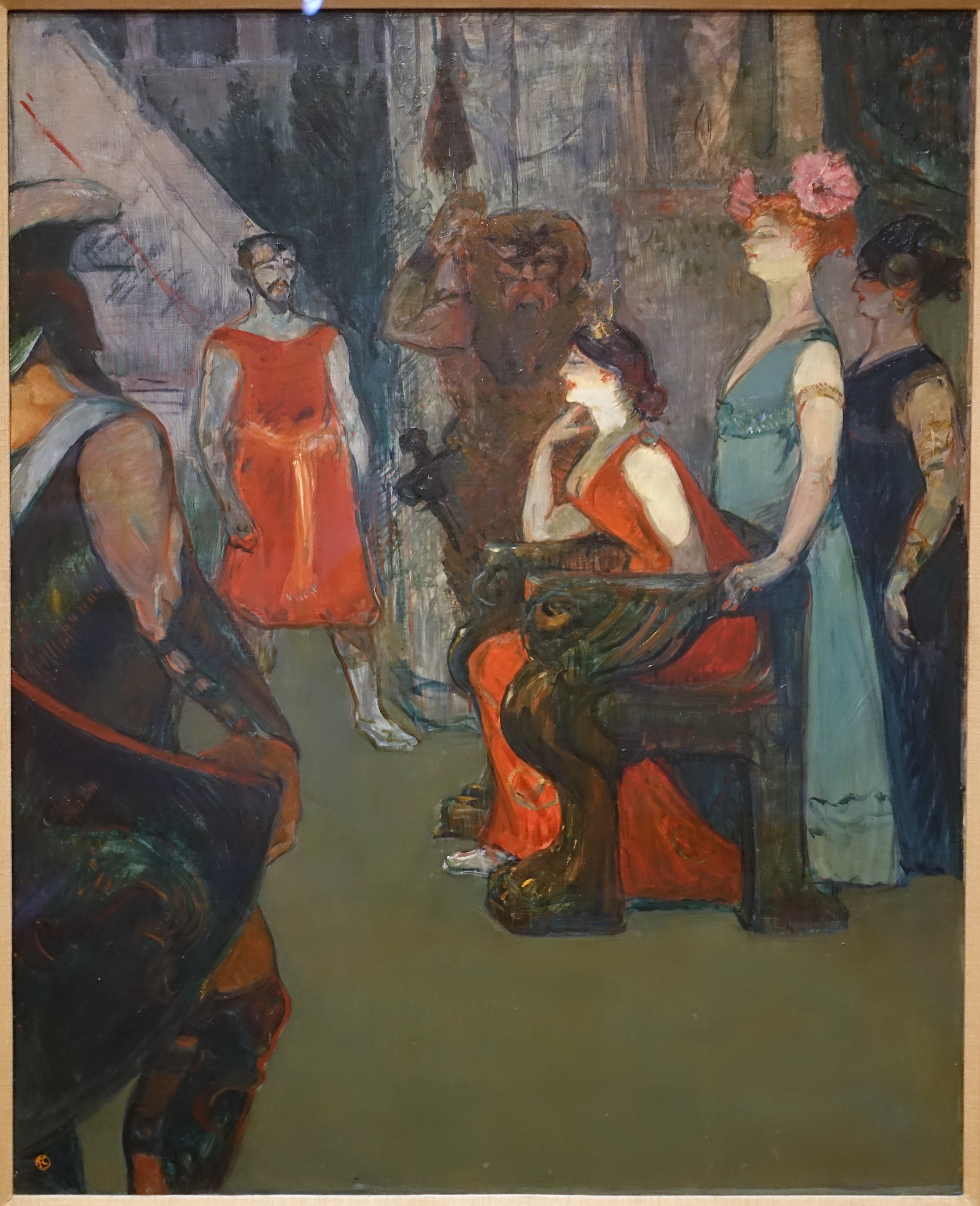 Reproduction du tableau « Messaline - Henri de Toulouse-Lautrec » par Alpha Reproduction en peinture à l’huile