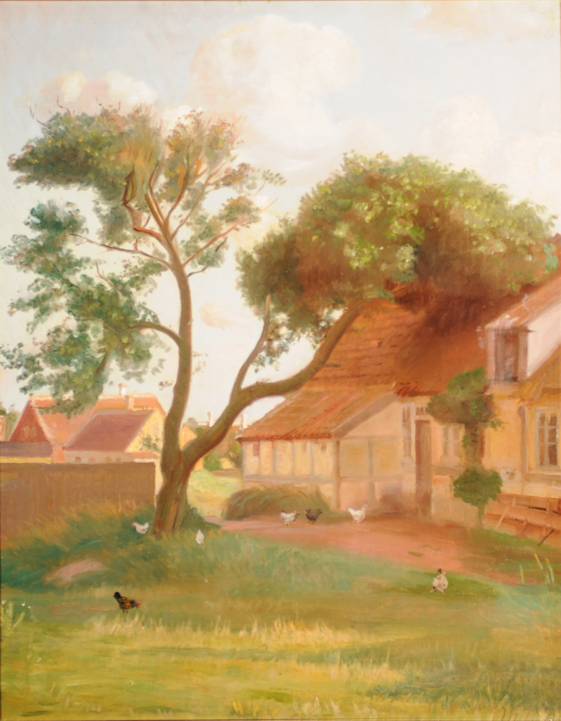 L'ancienne boulangerie de Skagen. - Michael Peter Ancher
