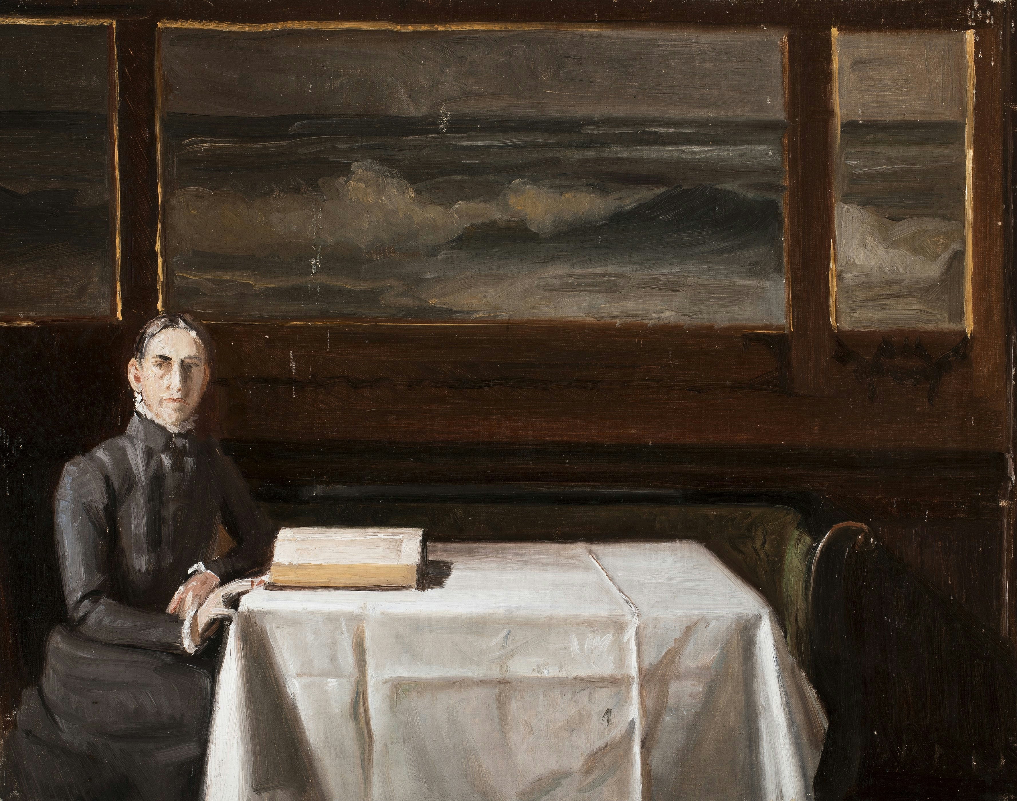 Jour de Noël 1900. Étude. - Michael Peter Ancher - Alpha Reproduction