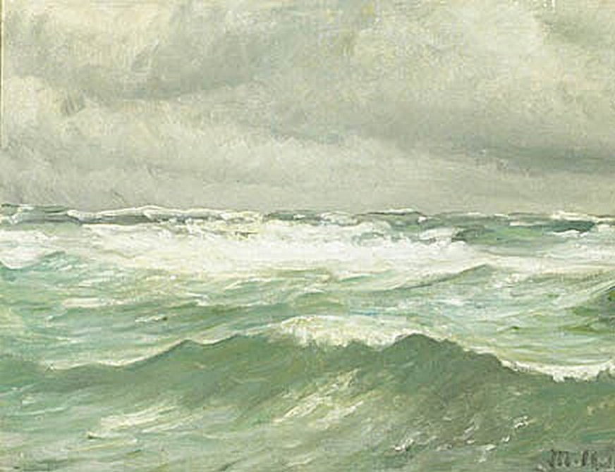 Paysage marin. - Michael Peter Ancher - Alpha Reproduction