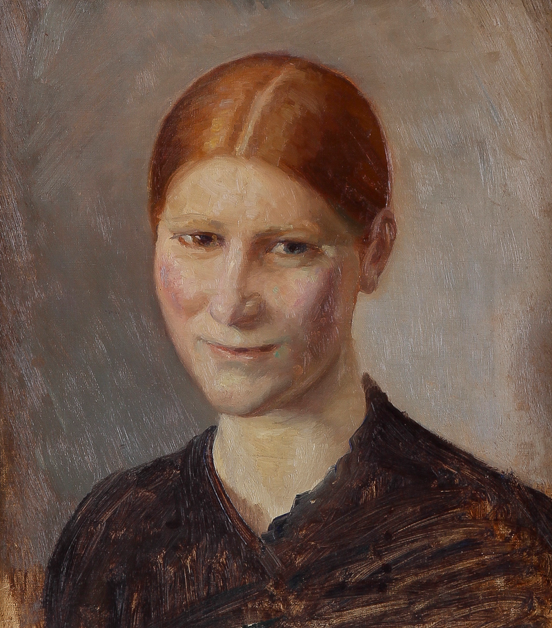 Une jeune femme de Skagen. - Michael Peter Ancher