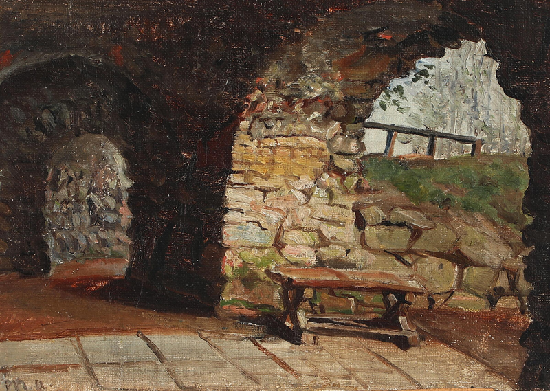 Arches. - Michael Peter Ancher