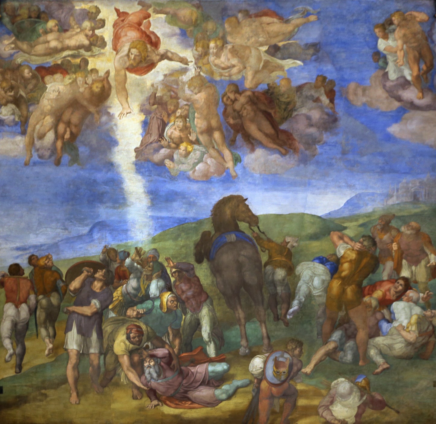 Обращение святого Павла – Микеланджело (около 1542–1545)