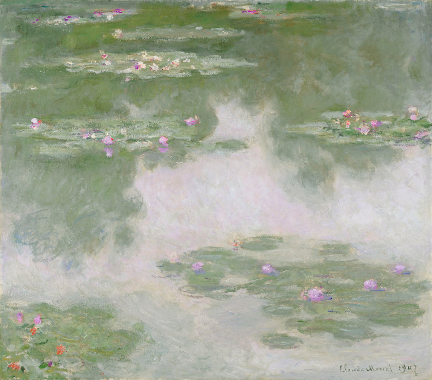 🌿 Кувшинки – Клод Моне, 1907