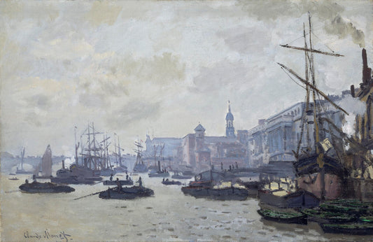 « Лондонский бассейн » – Клод Моне (1871)