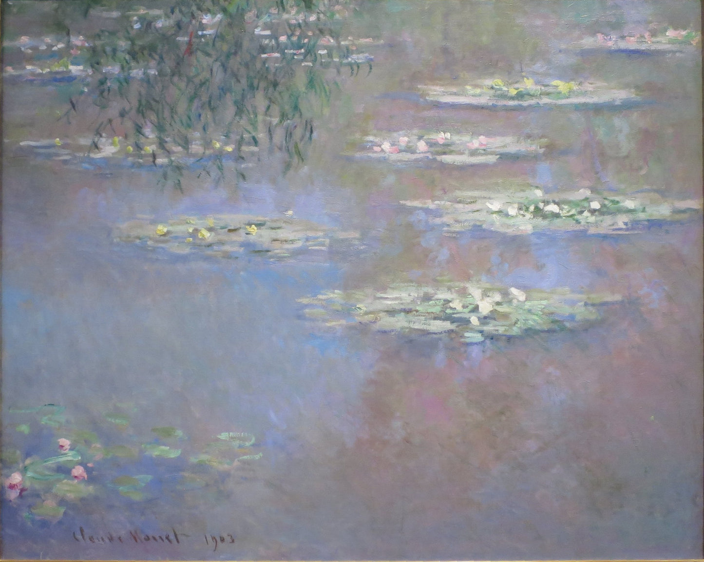 Нимфеи пастель – Клод Моне (1903)