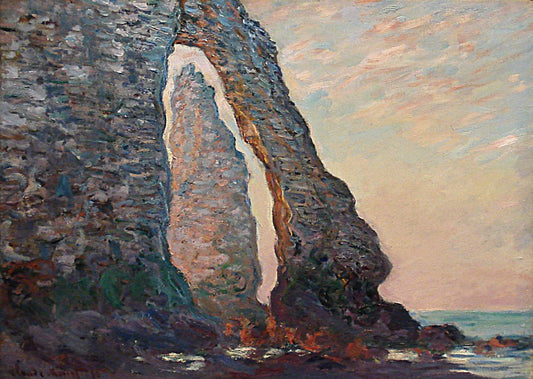 🖼️ Игла, вид через Ворота Авал – Клод Моне (1885–1886)