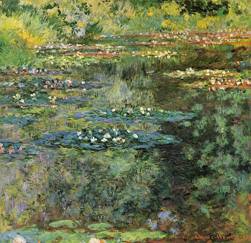 🌿 Кувшинки (1908) – Клод Моне