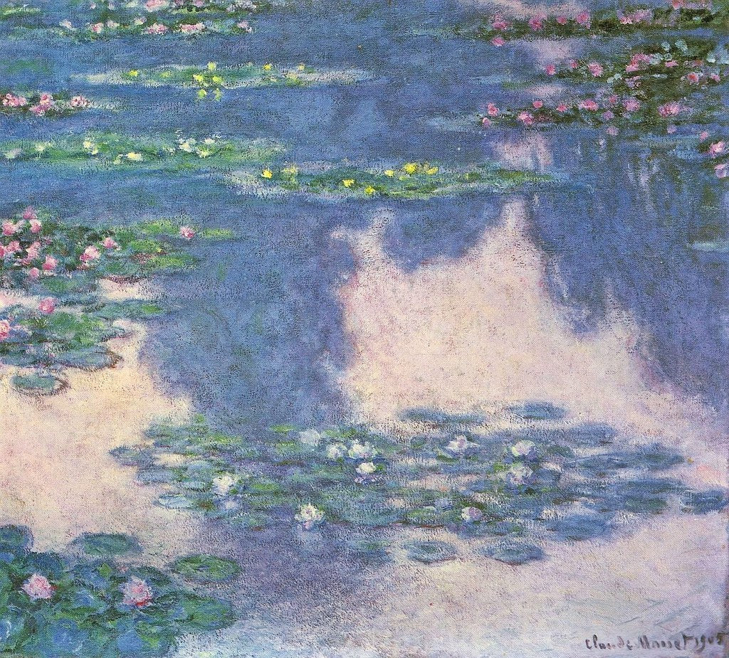 Нимфеи, Отражения неба (1906) – Клод Моне