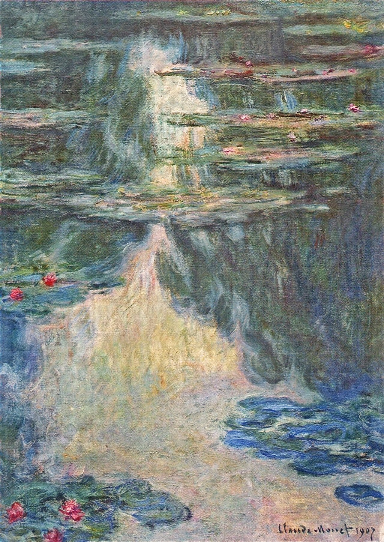 Нимфеи (1907) – Клод Моне (w1708)