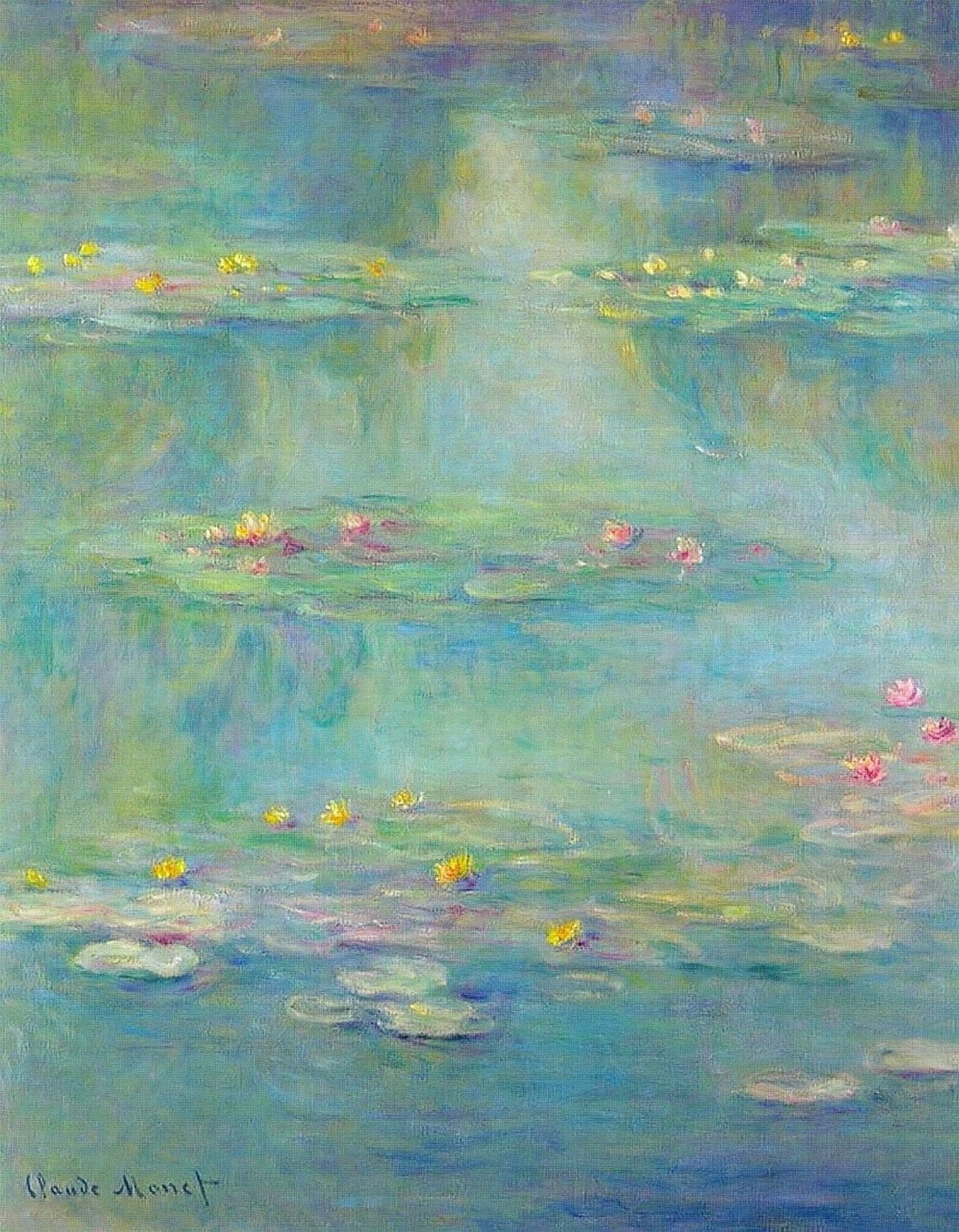 🌸 Кувшинки – около 1908 года – Клод Моне