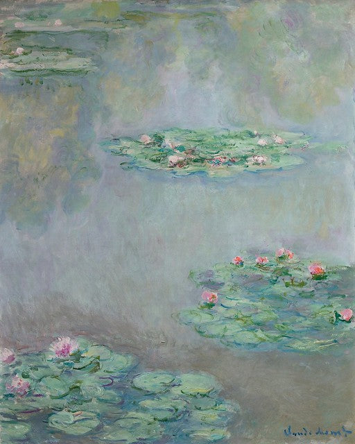 🌸 Кувшинки у Трёх Кустов, Клод Моне, 1908