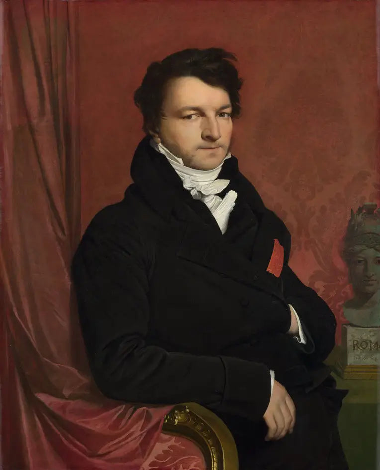 Jacques Marquet de Montbreton de Norvins - Jean-Auguste-Dominique Ingres - Alpha Reproduction