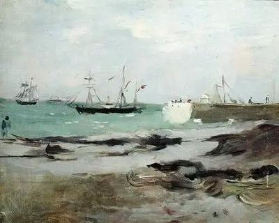Reproduction du tableau « L'entrée du port - Berthe Morisot » par Alpha Reproduction en peinture à l’huile