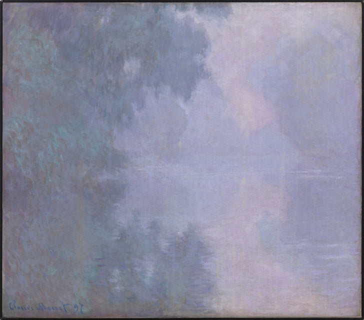 Reproduction du tableau « Matinée sur la Seine - Claude Monet » par Alpha Reproduction en peinture à l’huile