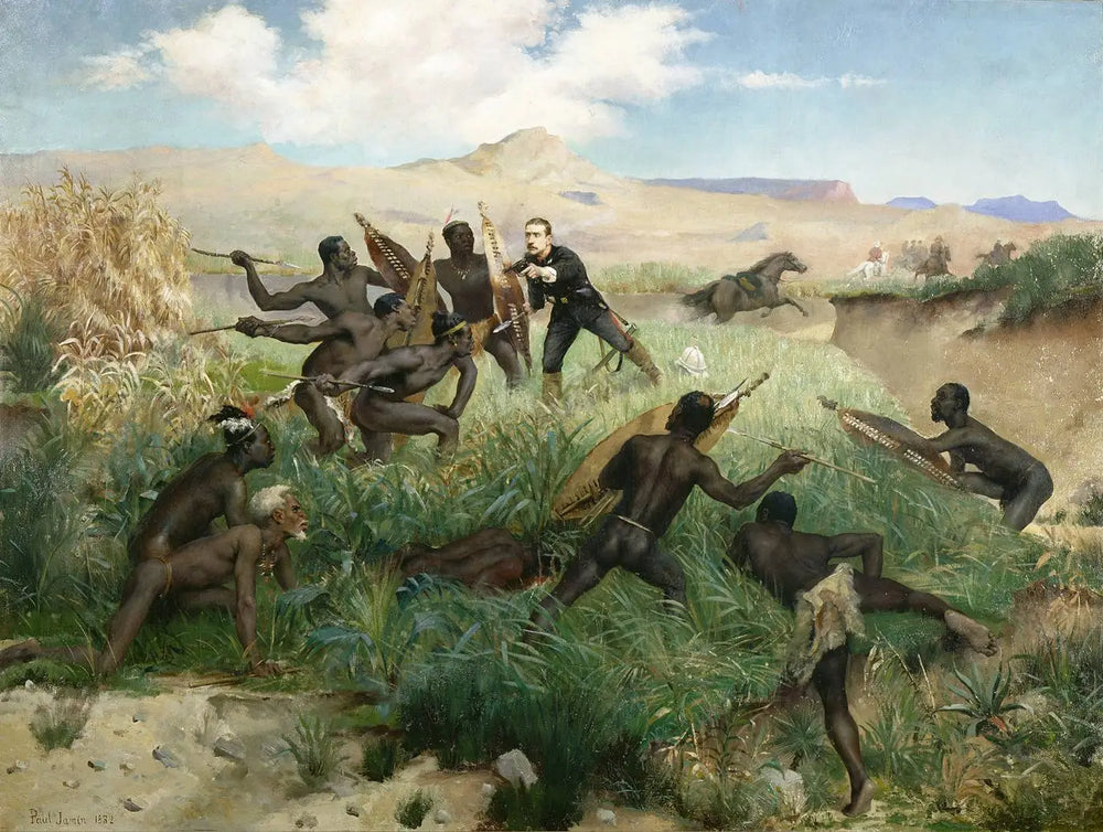 Mort du prince impérial - Paul Jamin - Alpha Reproduction