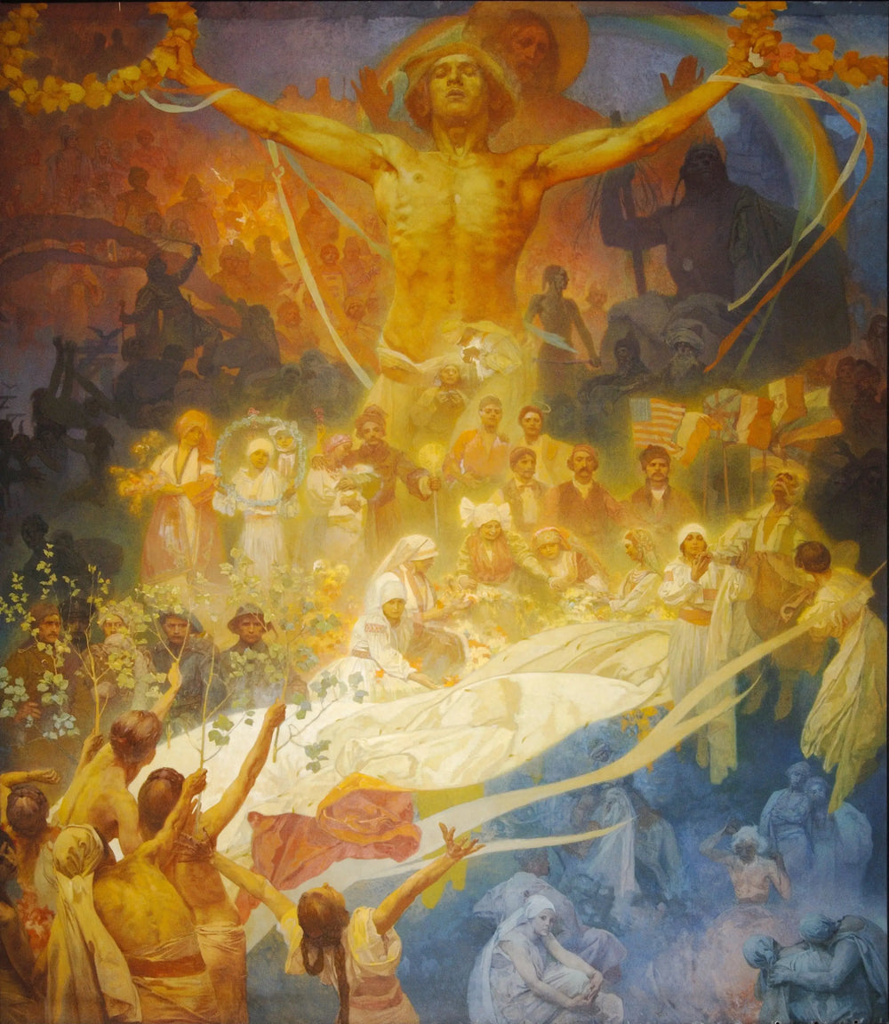 L’Apothéose des esclaves - Alphonse Mucha - Alpha Reproduction