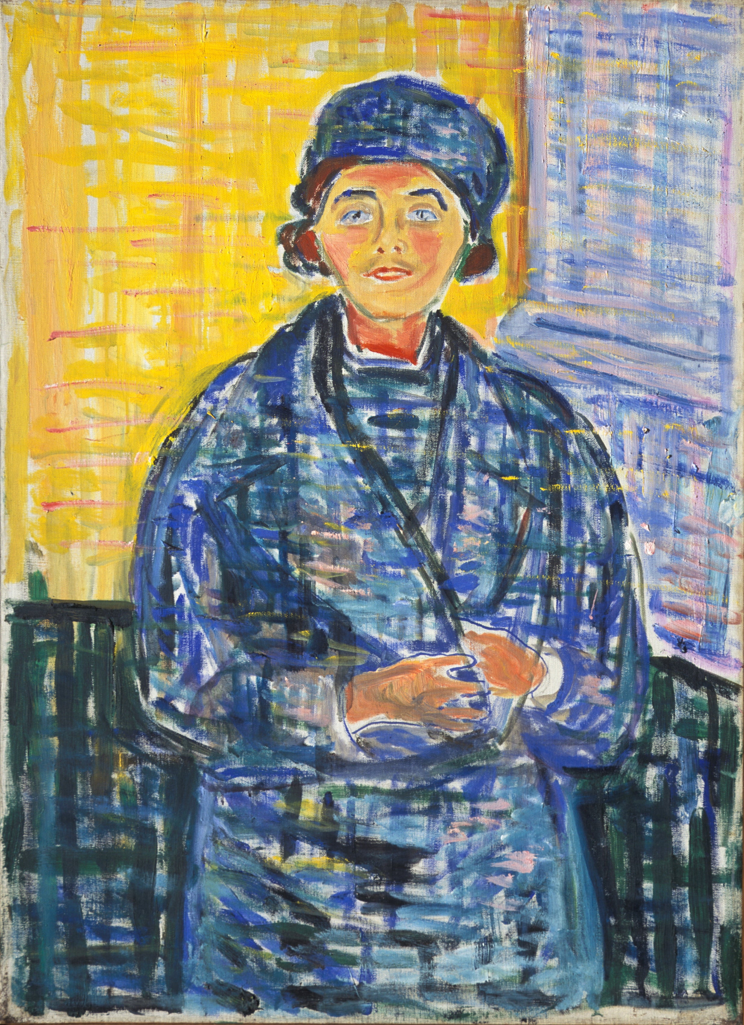 Reproduction du tableau « Ebba Ridderstad - Edvard Munch » par Alpha Reproduction en peinture à l’huile