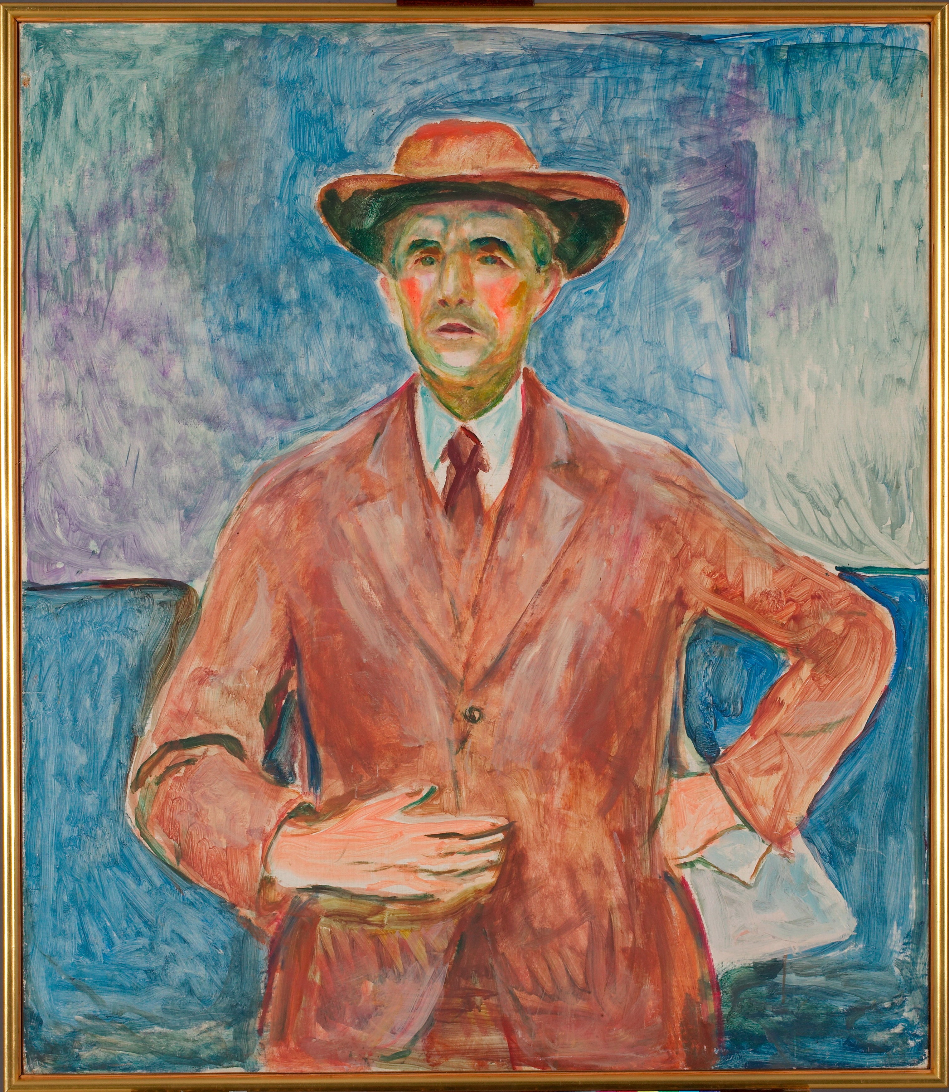 Reproduction du tableau « Eberhard Grisebach - Edvard Munch » par Alpha Reproduction en peinture à l’huile