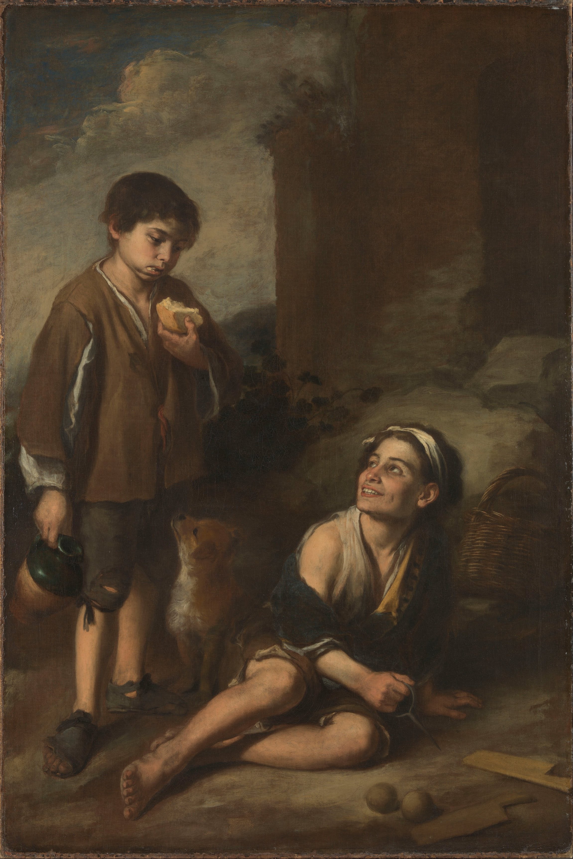 Invitation à une partie d'Argolla - Bartolomé Esteban Murillo