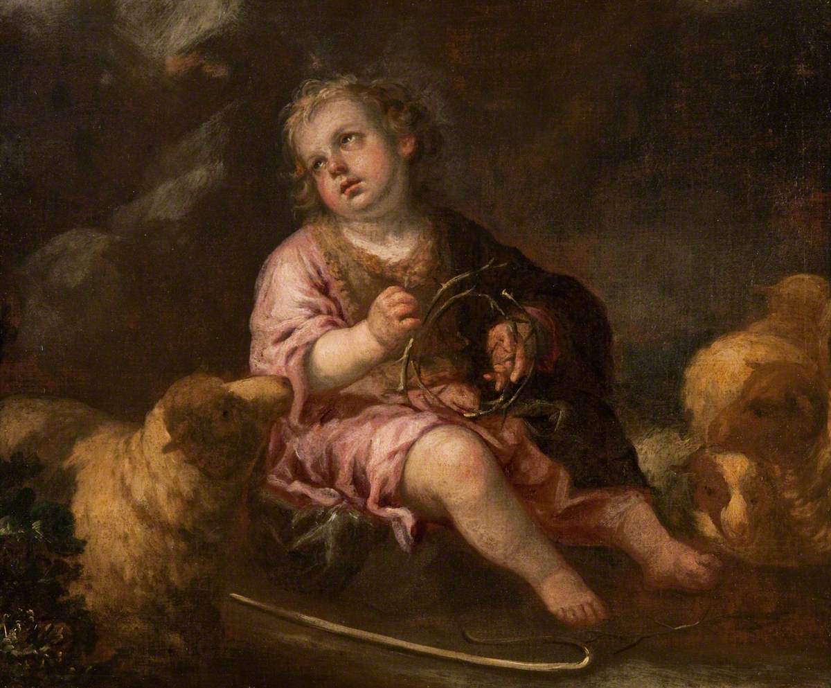 L'Enfant Jésus comme Bon Pasteur - Bartolomé Esteban Murillo