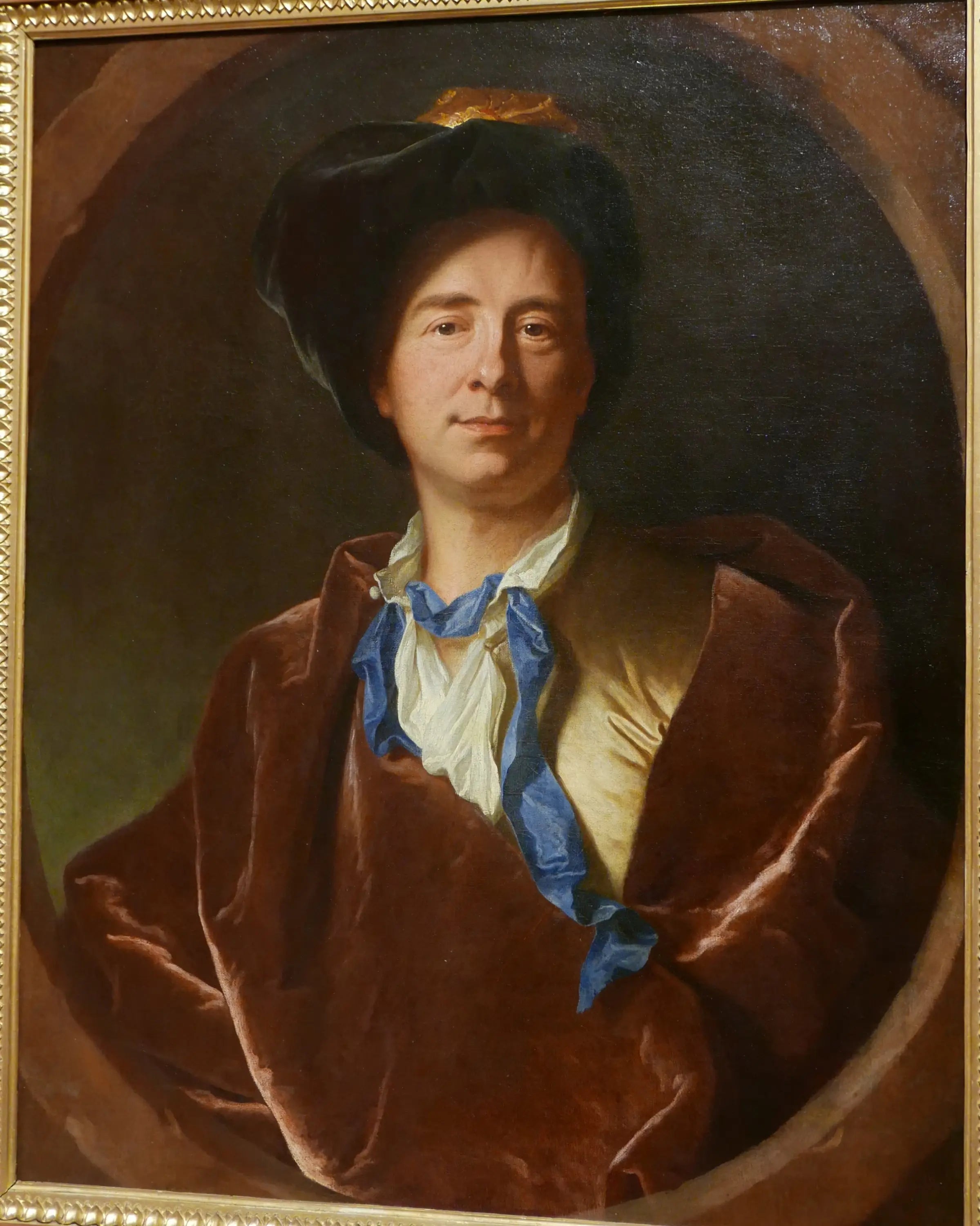 Portrait de Fontenelle (1657-1757) - Hyacinthe Rigaud - Alpha Reproduction