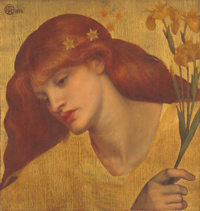 Sainte Lilias - Dante Gabriel Rossetti - Alpha Reproduction