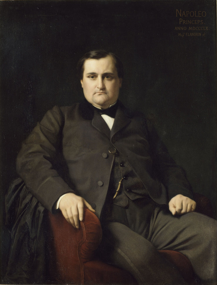 Napoléon-Joseph-Charles-Paul Bonaparte, prince Napoléon - Hippolyte Flandrin