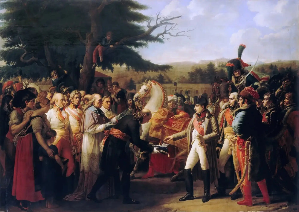 L’Empereur recevant les clefs de Vienne - Anne-Louis Girodet - Alpha Reproduction