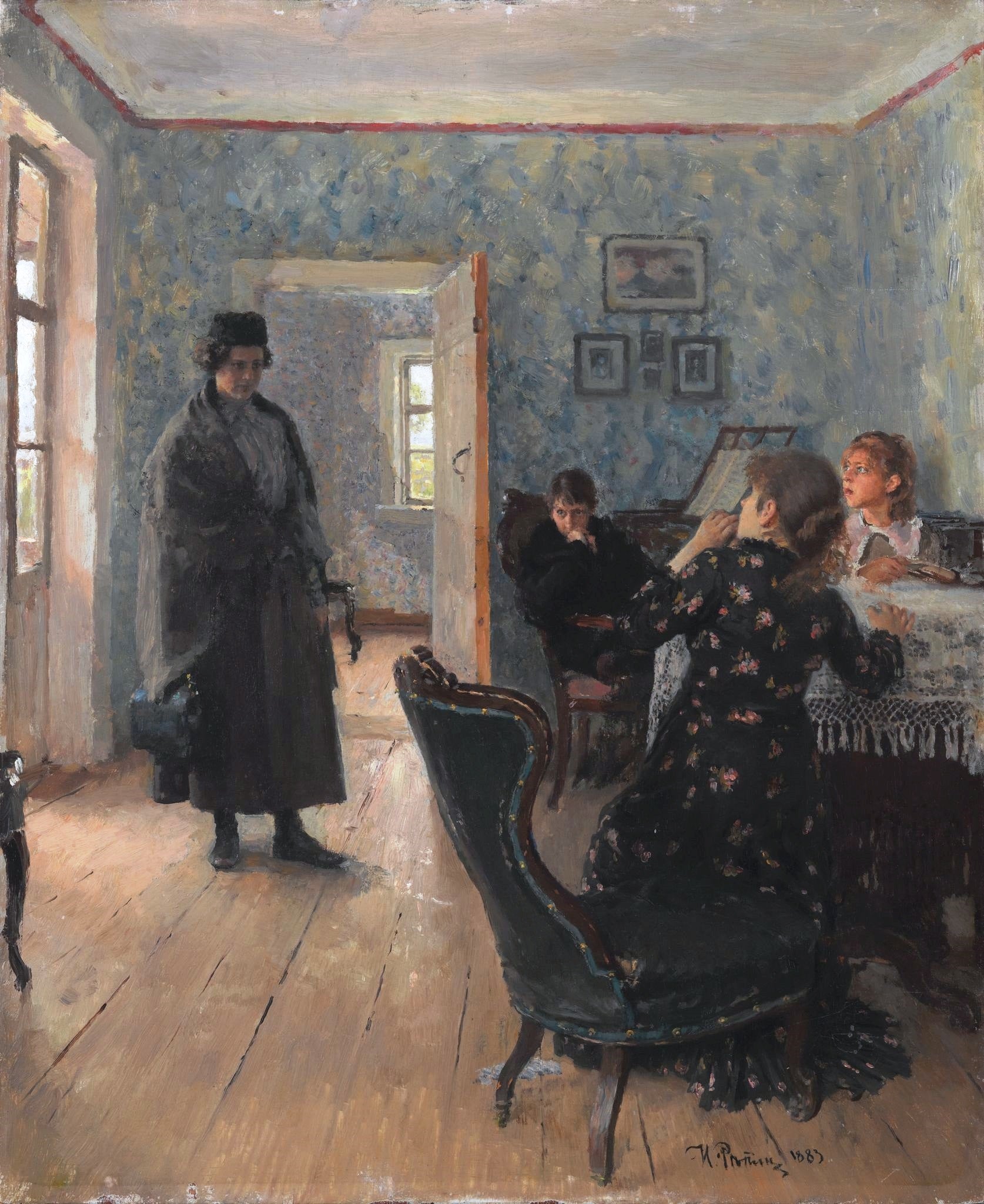 Visite inattendue - Ilya Repin