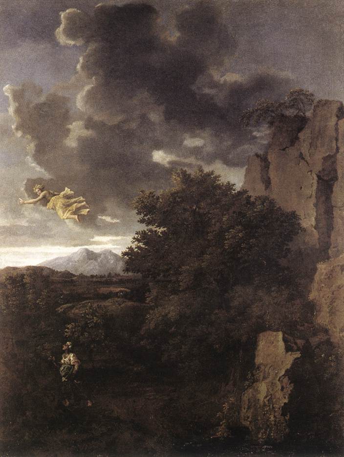 Paysage avec Agar et l’ange - Nicolas Poussin - Alpha Reproduction