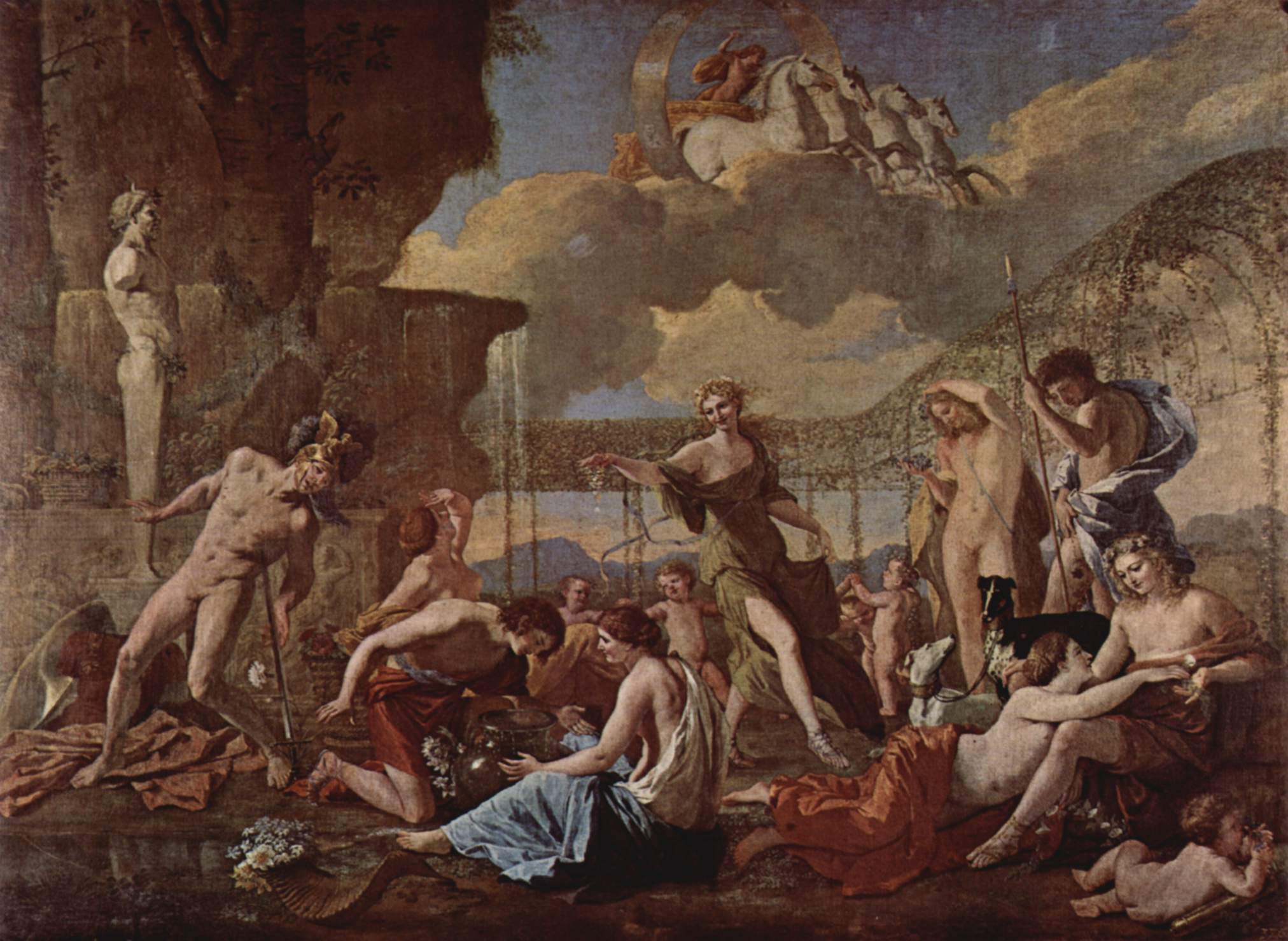 L’Empire de Flore - Nicolas Poussin - Alpha Reproduction