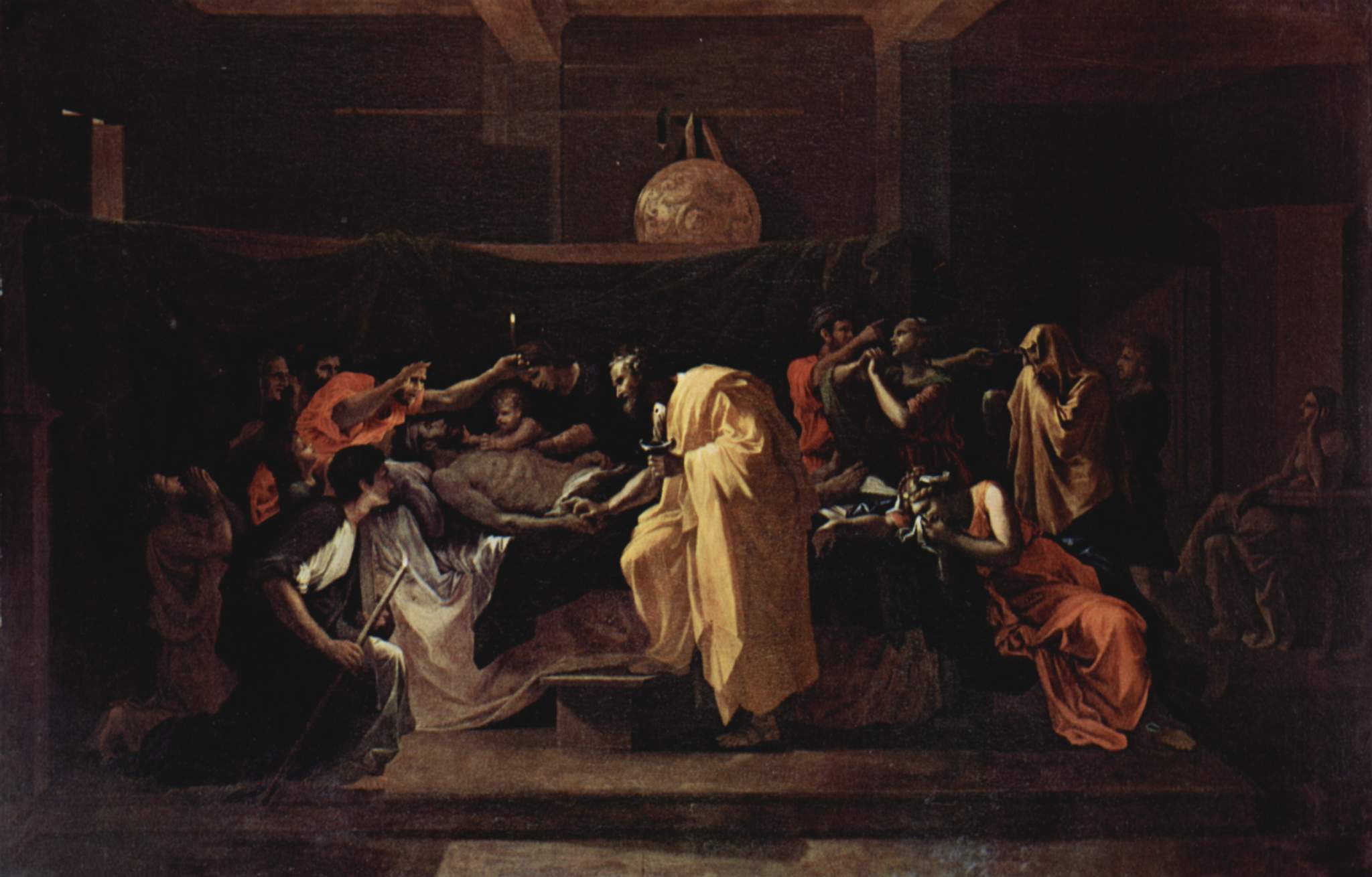 L’Extrême-Onction - Nicolas Poussin - Alpha Reproduction
