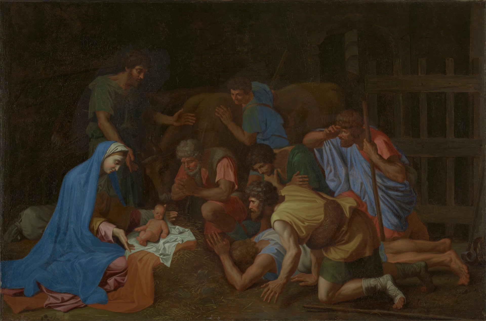L’Adoration des bergers - Nicolas Poussin - Alpha Reproduction