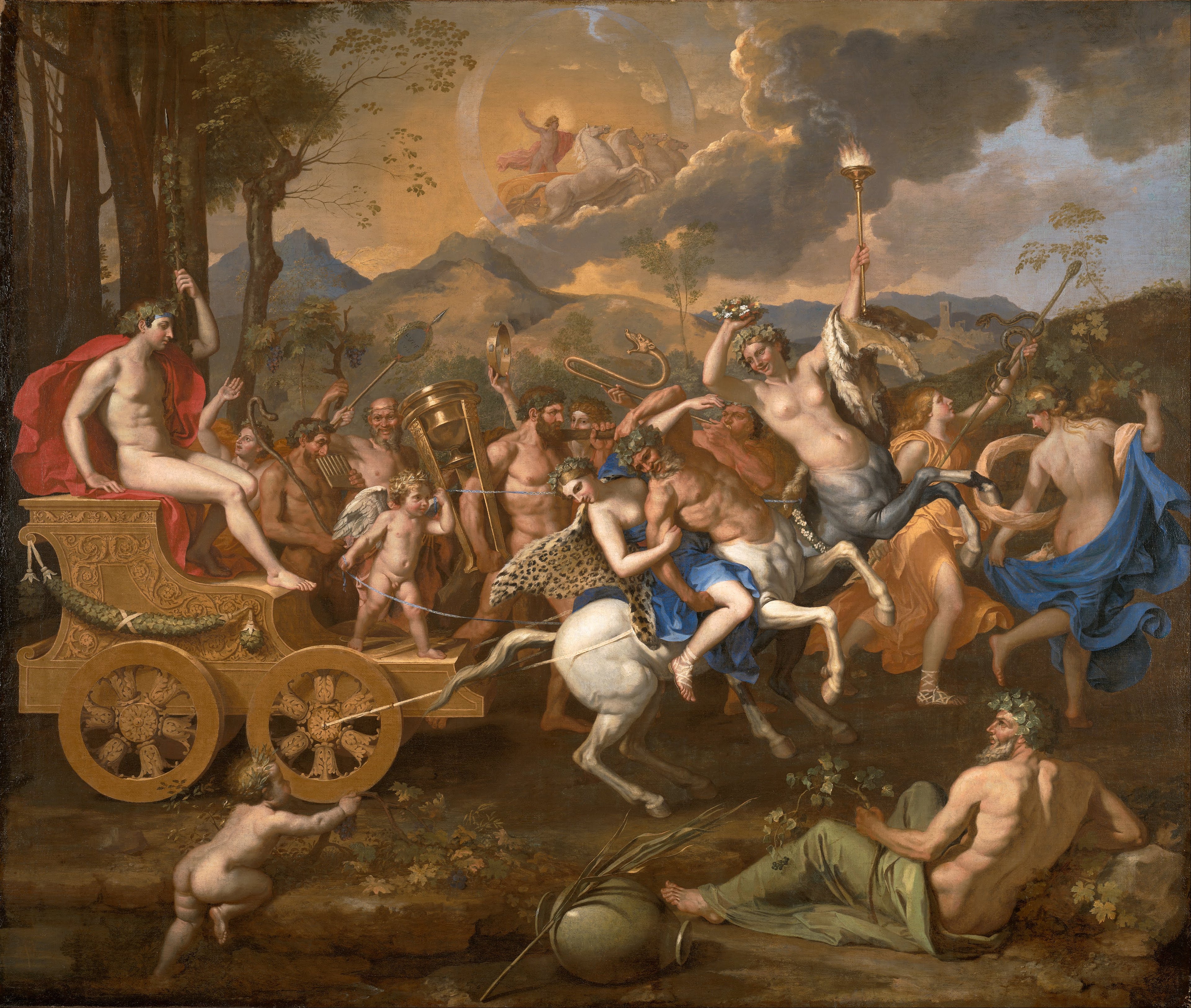 Le Triomphe de Bacchus - Nicolas Poussin - Alpha Reproduction