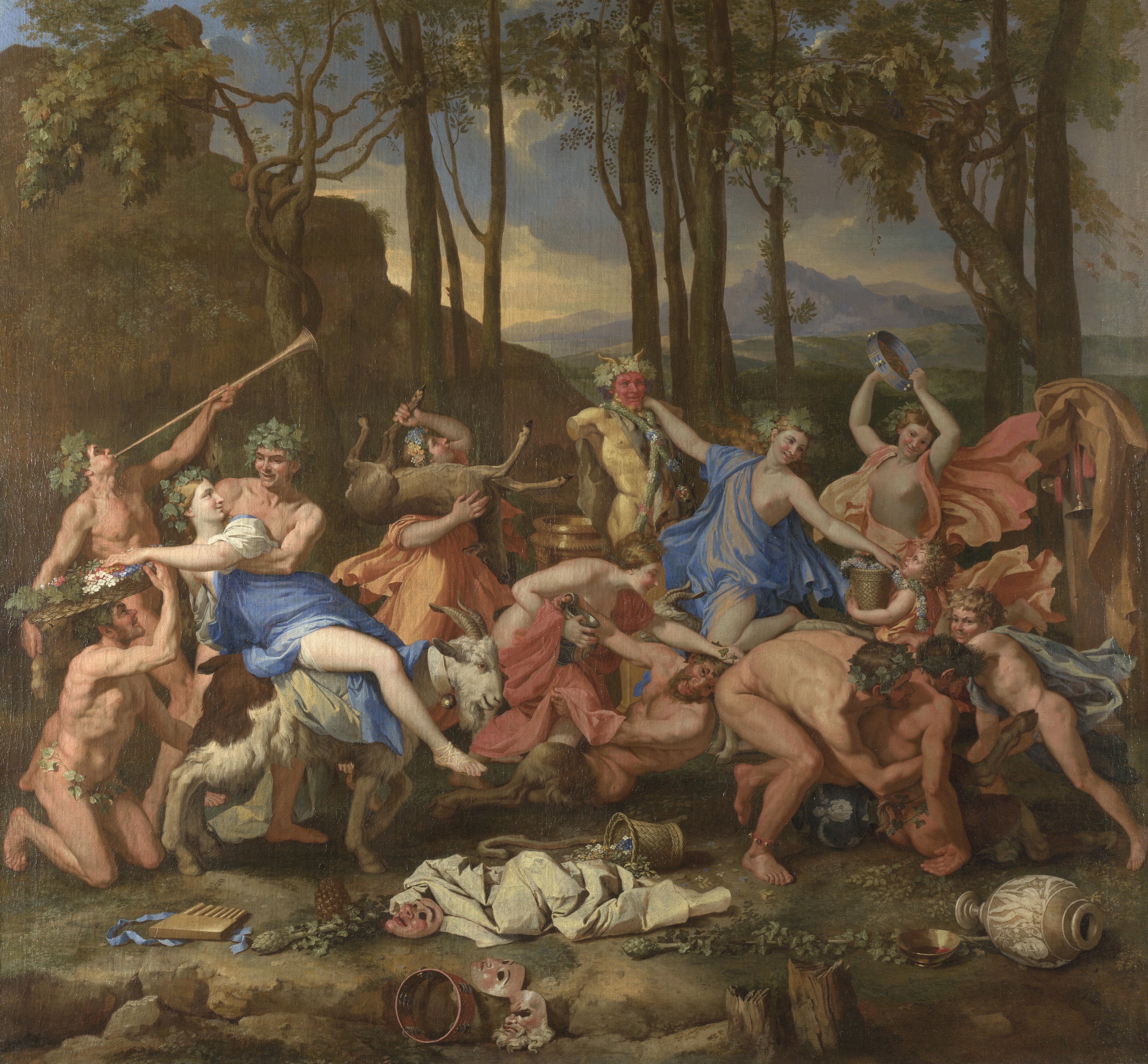Le Triomphe de Pan - Nicolas Poussin - Alpha Reproduction
