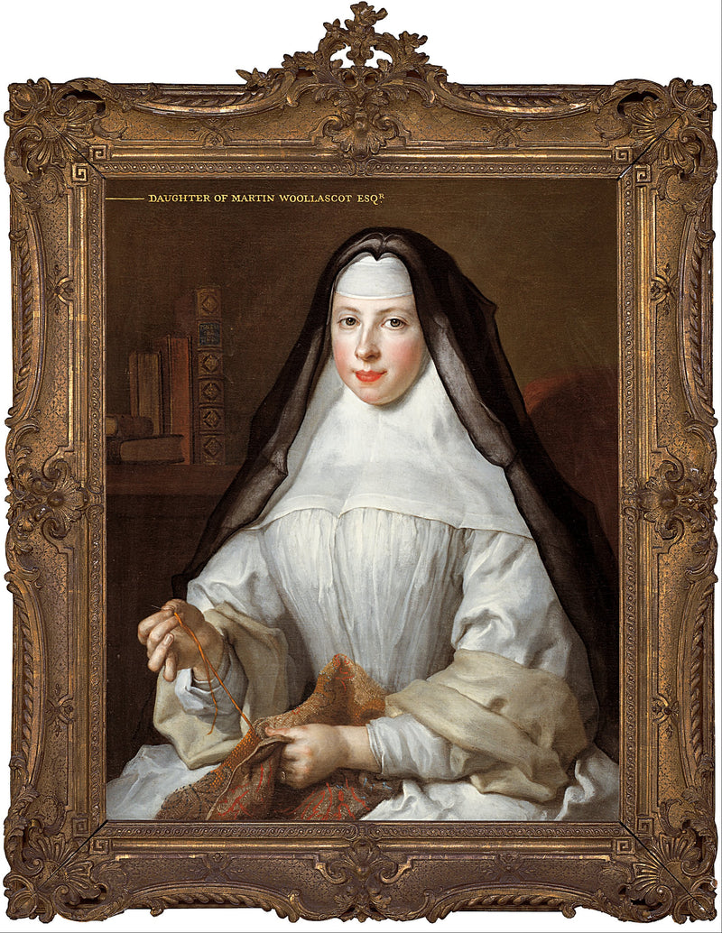 Frances Woollascott, une religieuse augustinienne - Nicolas de Largillière