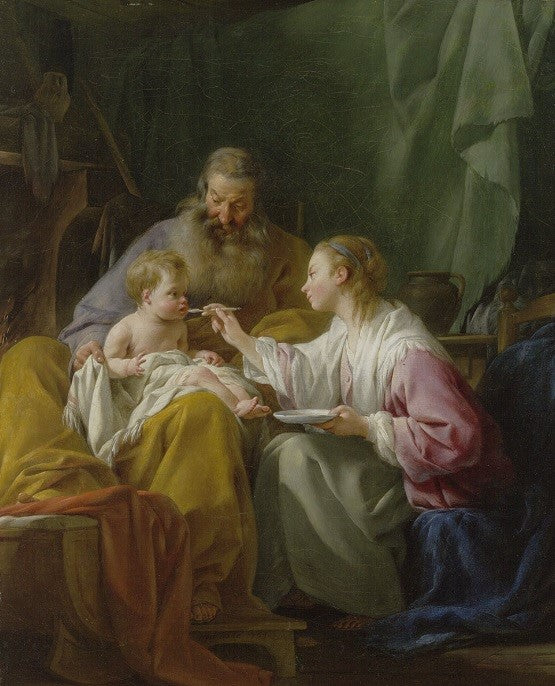 La Sainte Famille - Noël Hallé