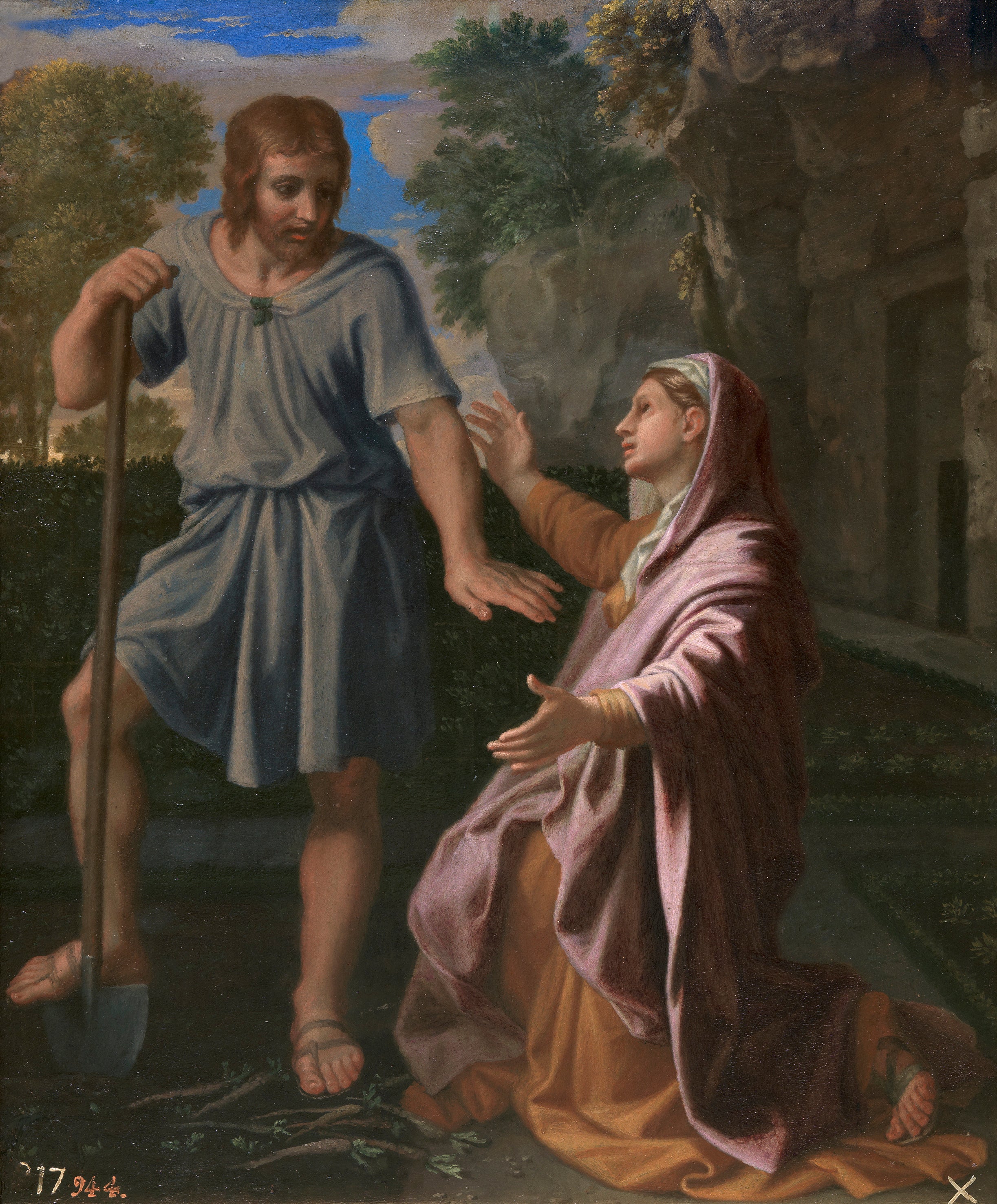 Noli me tangere - Nicolas Poussin - Alpha Reproduction