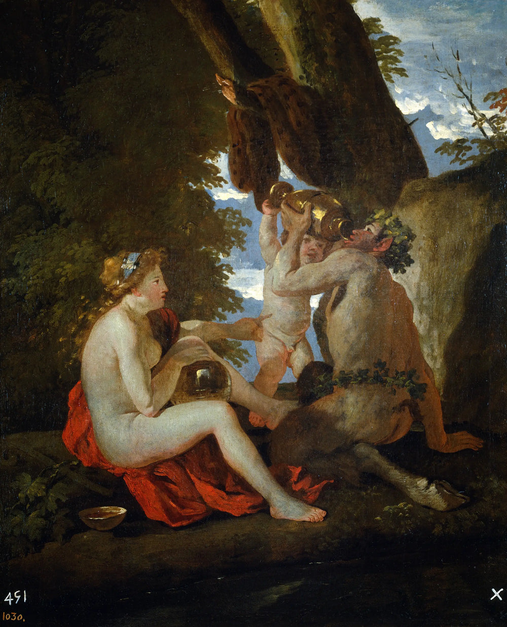Scène bachique - Nicolas Poussin - Alpha Reproduction