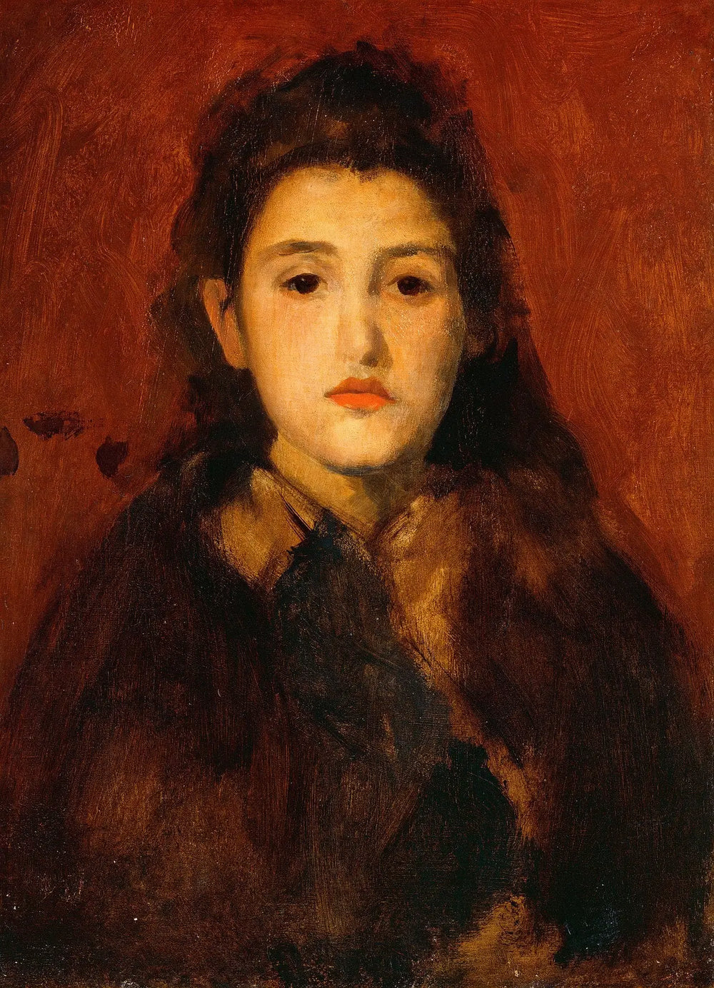 Reproduction du tableau « Alice Butt - James Abbott McNeill Whistler » par Alpha Reproduction en peinture à l’huile